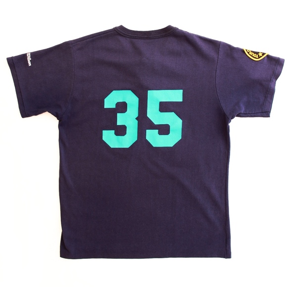 *Vintage Wilson* Baseball "All-Stars" Tee - Navy - Picture 4 of 4